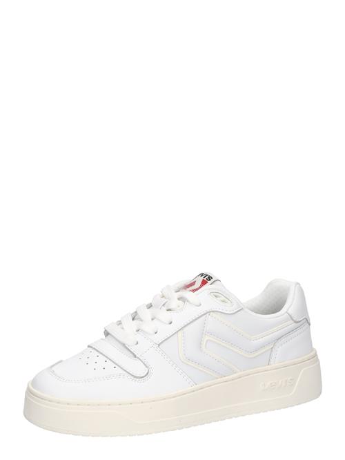 Se LEVI'S ® Sneaker low 'GLIDE S L'  ecru / rubinrød / sort / hvid ved About You