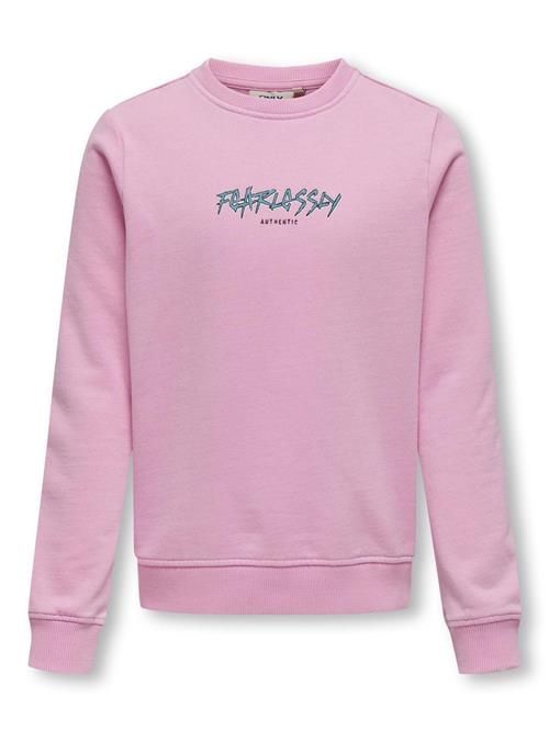 KIDS ONLY Sweatshirt  blandingsfarvet / pink