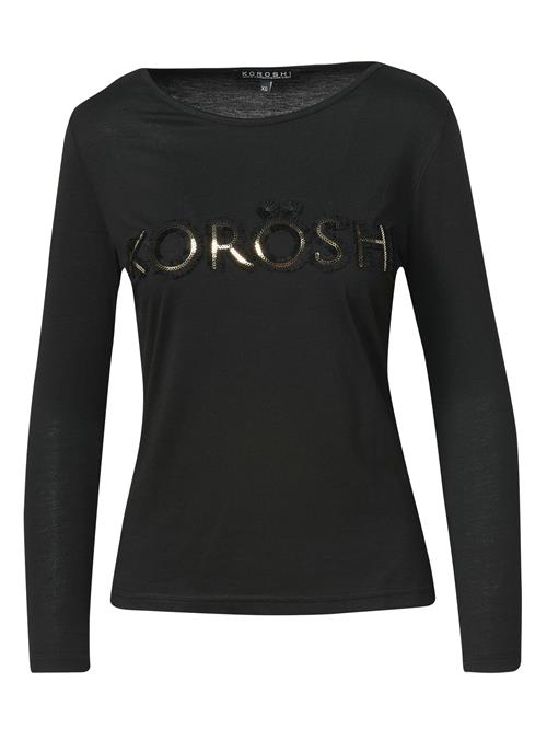 KOROSHI Shirts  guld / sort