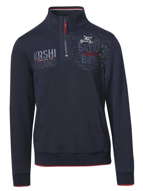 Se KOROSHI Sweatshirt  navy / rød / hvid ved About You