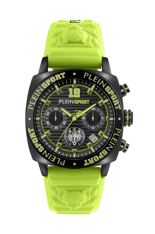 Plein Sport Analogt ur 'WILDCAT'  lime / sort