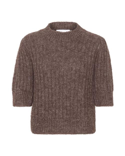 Se KAREN BY SIMONSEN Pullover 'Roma'  brun-meleret ved About You