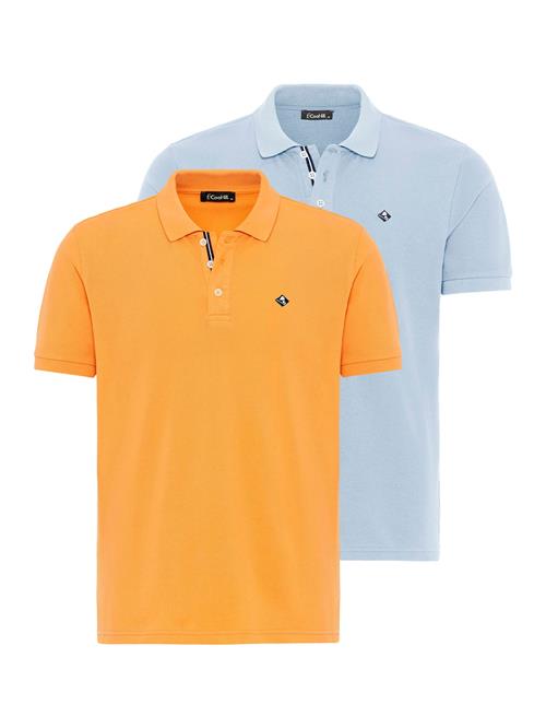 Cool Hill Bluser & t-shirts 'Miguel'  lyseblå / orange