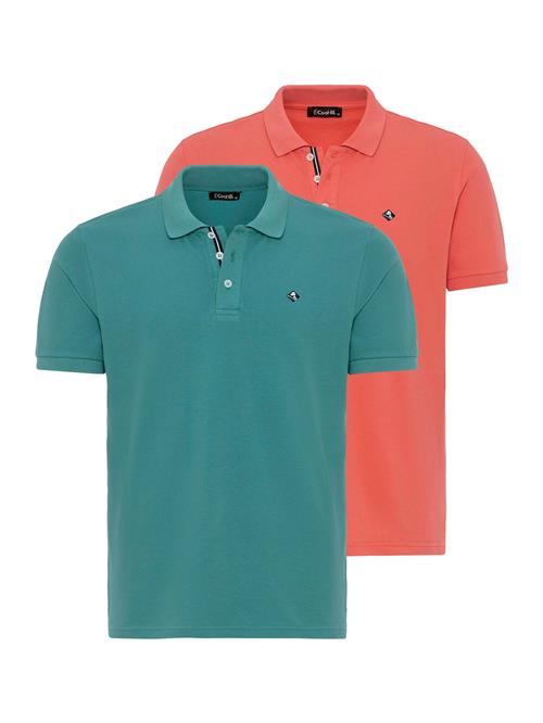 Cool Hill Bluser & t-shirts 'Miguel'  jade / mørkeorange