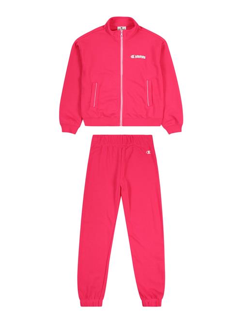 Se Champion Authentic Athletic Apparel Joggingdragt  hindbær / hvid ved About You