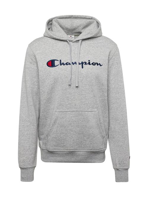 Se Champion Authentic Athletic Apparel Sweatshirt  navy / grå-meleret / rød ved About You