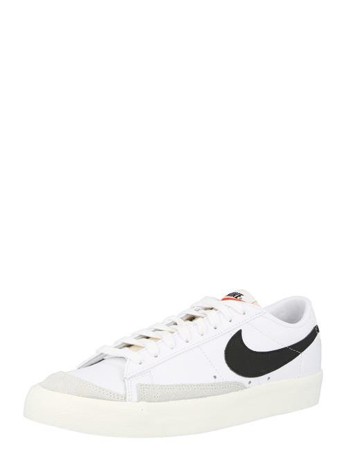 Nike Sportswear Sneaker low 'Blazer 77'  lysegrå / sort / hvid