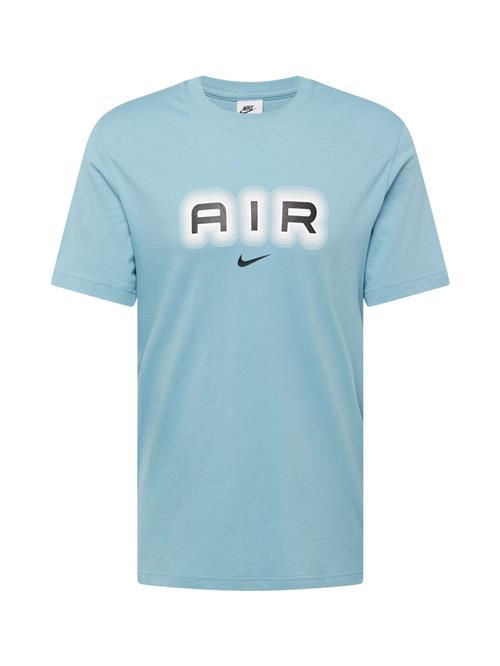 Nike Sportswear Bluser & t-shirts 'Air'  lyseblå / sort / hvid