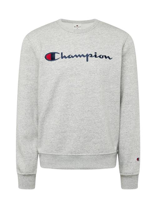 Se Champion Authentic Athletic Apparel Sweatshirt  marin / grå-meleret / rød ved About You