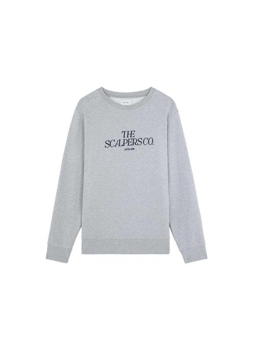 Scalpers Sweatshirt 'Atelier'  navy / grå