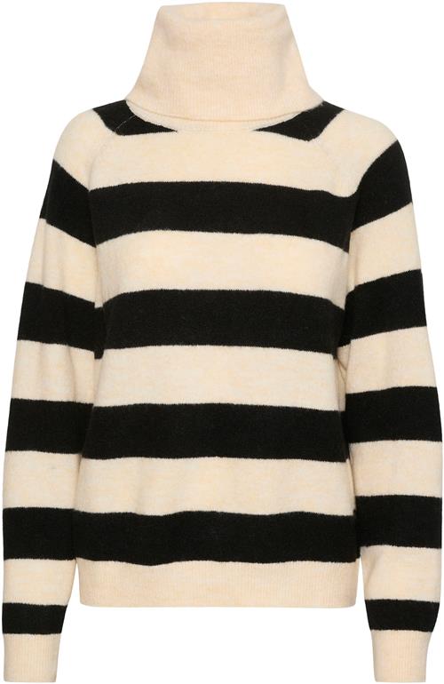 Se SAINT TROPEZ Pullover 'Garbie'  beige / sort ved About You