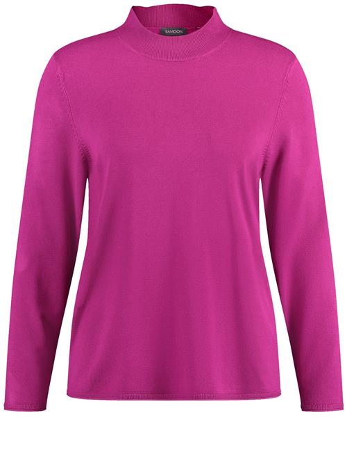 SAMOON Pullover  fuchsia