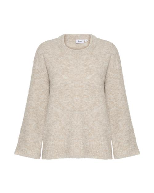 SAINT TROPEZ Pullover 'Gela'  beige-meleret