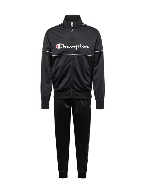 Champion Authentic Athletic Apparel Træningsdragt 'ICONS'  rød / sort / hvid