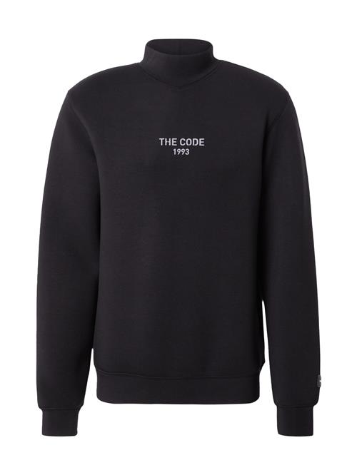 Se INDICODE JEANS Sweatshirt 'Collen'  sort / hvid ved About You