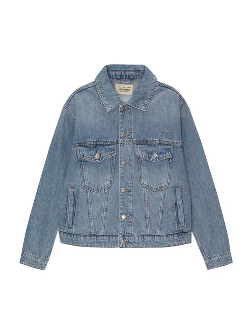 Pull&Bear Overgangsjakke  blue denim