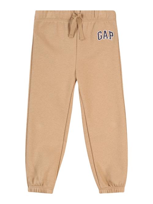 GAP Bukser  lysebrun / sort / offwhite