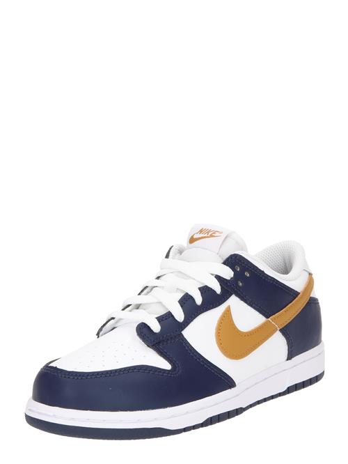 Nike Sportswear Sneakers 'Dunk'  navy / sennep / hvid