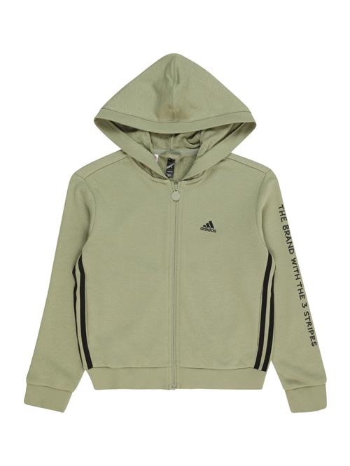 ADIDAS SPORTSWEAR Sportssweatjakke 'Jam'  oliven / sort