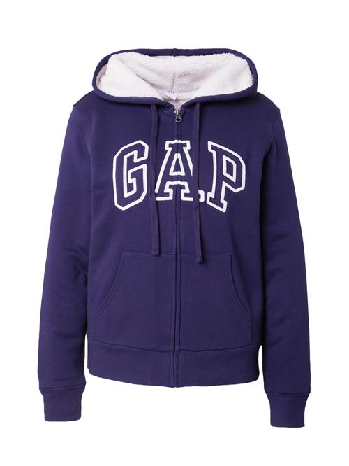 Se GAP Sweatjakke  navy / hvid ved About You