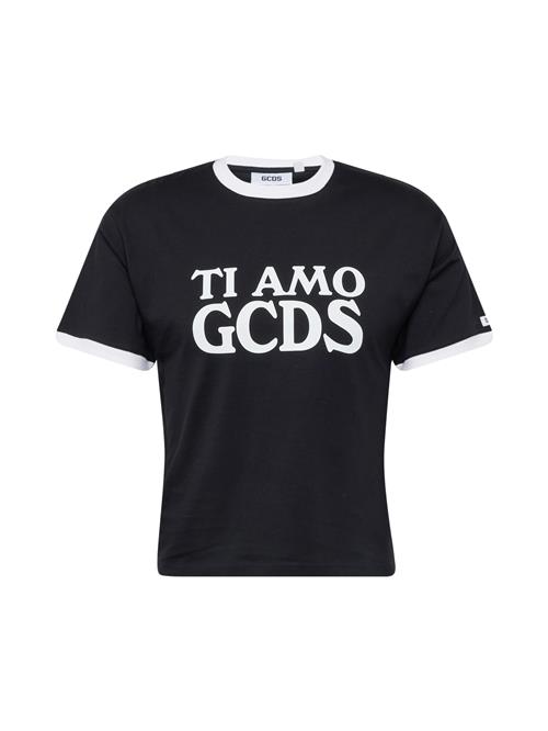 Se GCDS Bluser & t-shirts 'TI AMO'  sort / offwhite ved About You