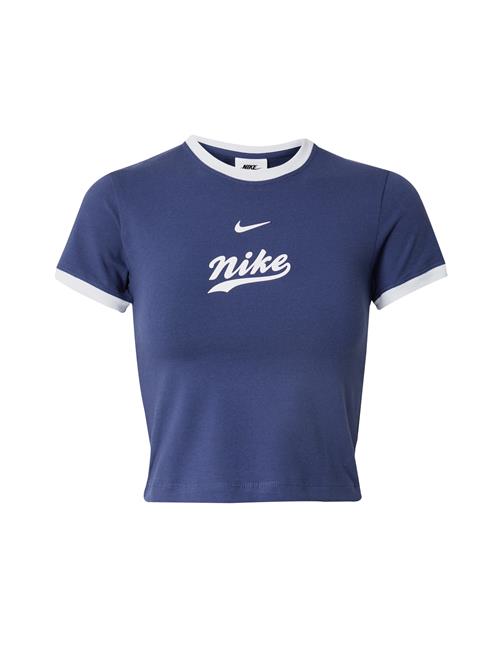 Se Nike Sportswear Shirts  navy / hvid ved About You