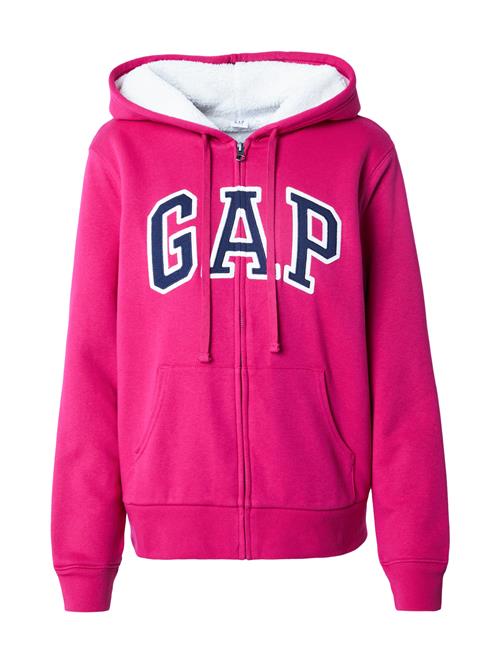 Se GAP Sweatjakke  navy / pink / hvid ved About You