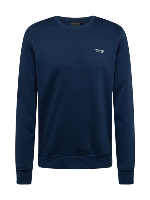 Cars Jeans Sweatshirt 'JAXON'  navy / hvid