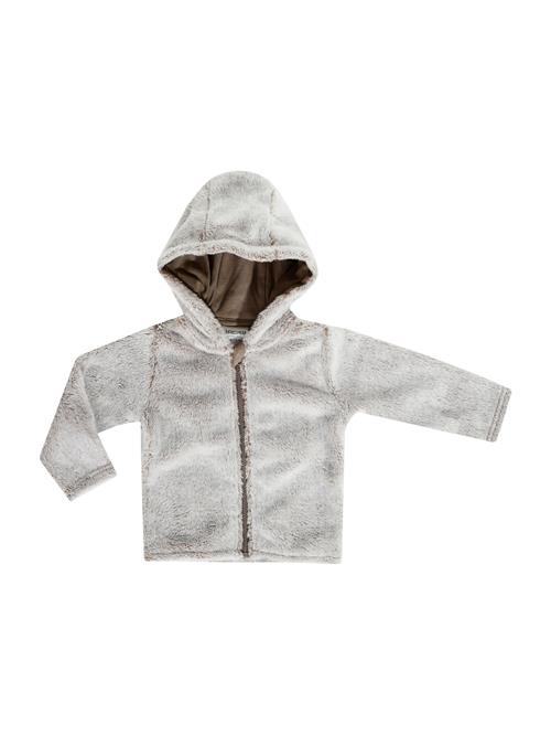 Se JACKY Sweatjakke 'BABY ON TOUR'  brun-meleret / lysegrå ved About You