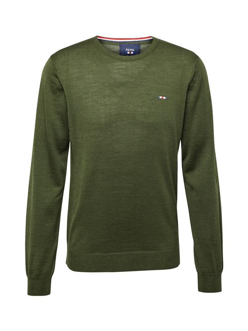 FQ1924 Pullover 'Kyle'  mørkegrøn