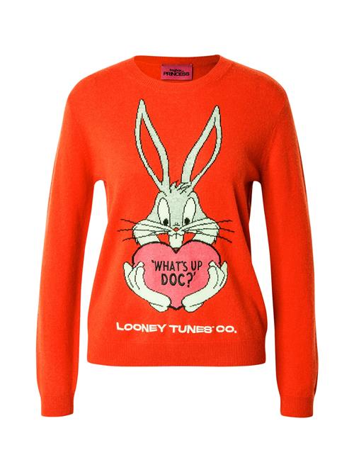 Se Frogbox Pullover 'Bugs Bunny'  choko / rød / melon / hvid ved About You