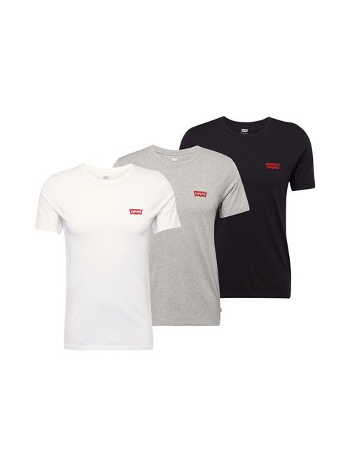 LEVI'S ® Bluser & t-shirts  grå-meleret / rød / sort / offwhite