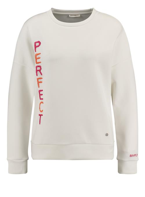 Key Largo Sweatshirt 'PERFECT'  creme / orange / pink