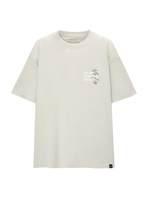 Pull&Bear Bluser & t-shirts  oliven / pastelgrøn / hvid