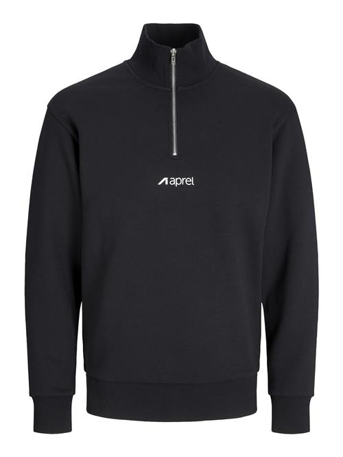 aprel Sweatshirt  sort / hvid