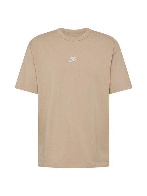 Nike Sportswear Bluser & t-shirts 'PREM ESSNTL'  khaki / hvid