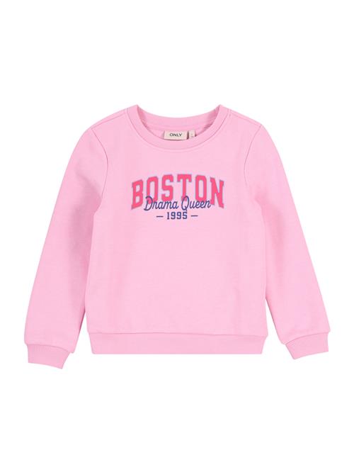 KIDS ONLY Sweatshirt 'KMGLOTTA'  lyseblå / mørkeblå / hindbær / lys pink