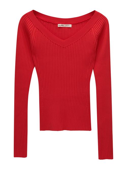 Pull&Bear Pullover  knaldrød