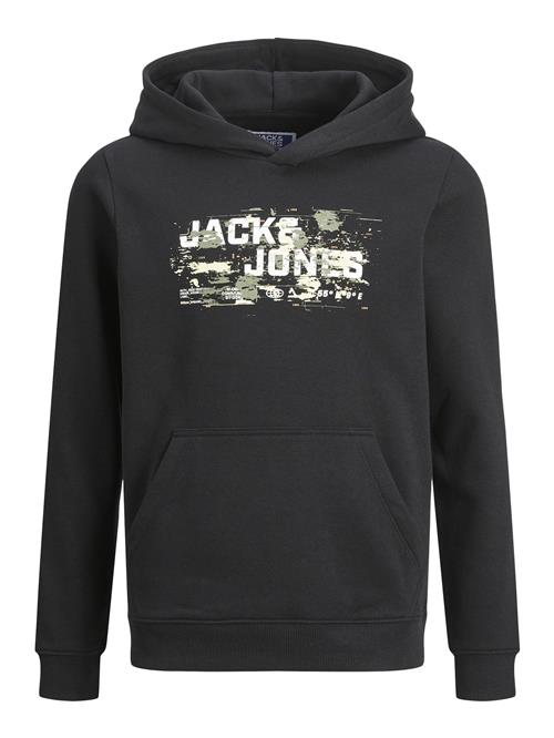 Jack & Jones Junior Sweatshirt 'JCOOutdoor'  oliven / sort / hvid