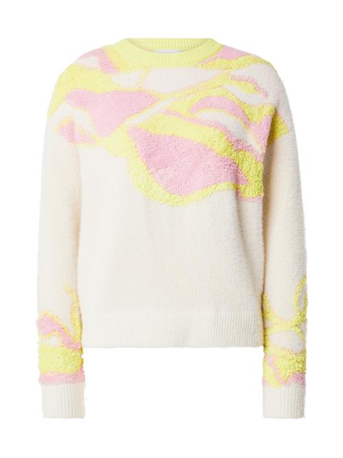 Se FRNCH PARIS Pullover 'Maeko'  creme / gul / lys pink ved About You