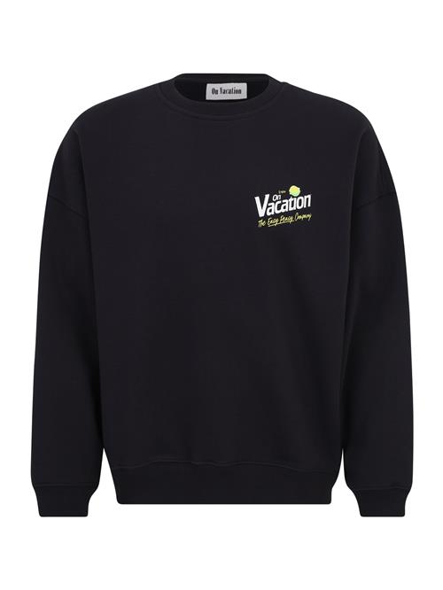 On Vacation Club Sweatshirt 'Lemonade'  navy / gul / grøn / hvid