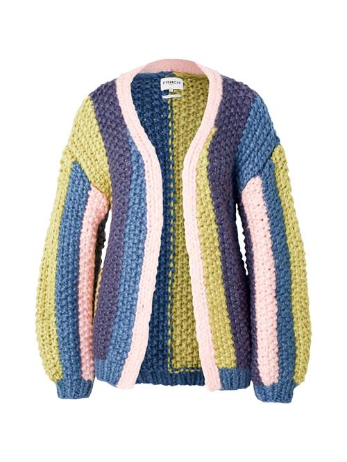 Se FRNCH PARIS Oversized cardigan 'Lobelia'  blå / indigo / lemon / lyserød ved About You