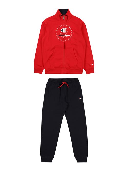 Champion Authentic Athletic Apparel Joggingdragt  rød / sort / hvid