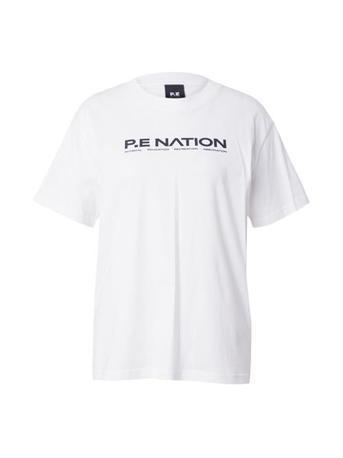 Se P.E Nation Funktionsbluse 'Aero'  sort / hvid ved About You