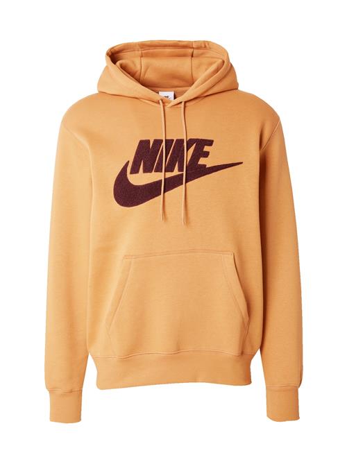 Se Nike Sportswear Sweatshirt 'CLUB'  lysebrun / bordeaux ved About You