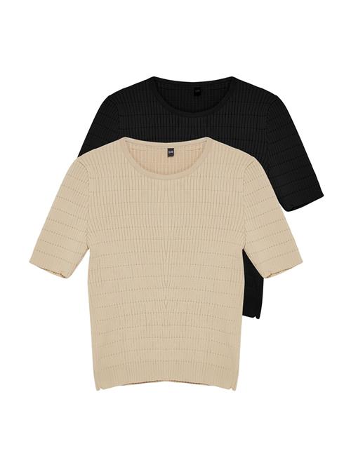 Trendyol Pullover  sand / sort