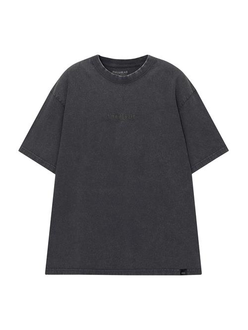 Pull&Bear Bluser & t-shirts  antracit / sort