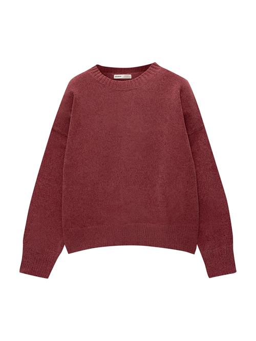 Pull&Bear Pullover  mørkerød