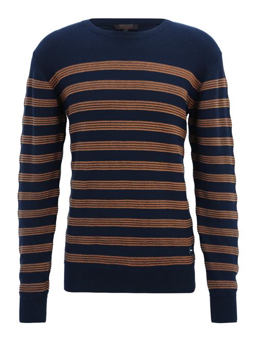 INDICODE JEANS Pullover 'Pancake'  navy / sepia