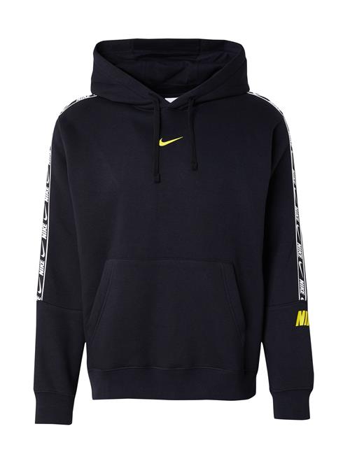 Nike Sportswear Sweatshirt 'REPEAT'  gul / sort / hvid